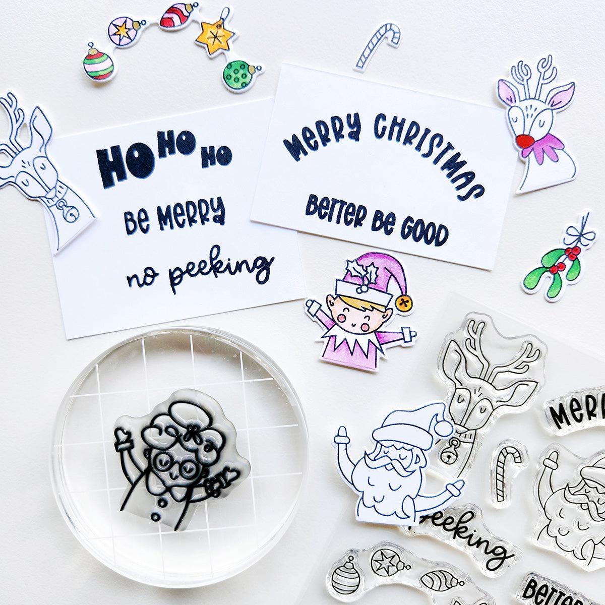 Catherine Pooler Designs - Clear Stamps - Santa&#39;s Crew-ScrapbookPal