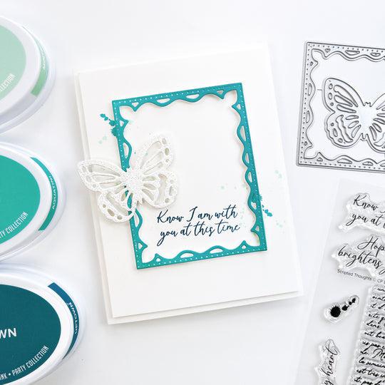 Catherine Pooler Designs - Clear Stamps - Scripted Thoughts-ScrapbookPal