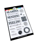 Catherine Pooler Designs - Clear Stamps - Seasons of Love Sentiments-ScrapbookPal