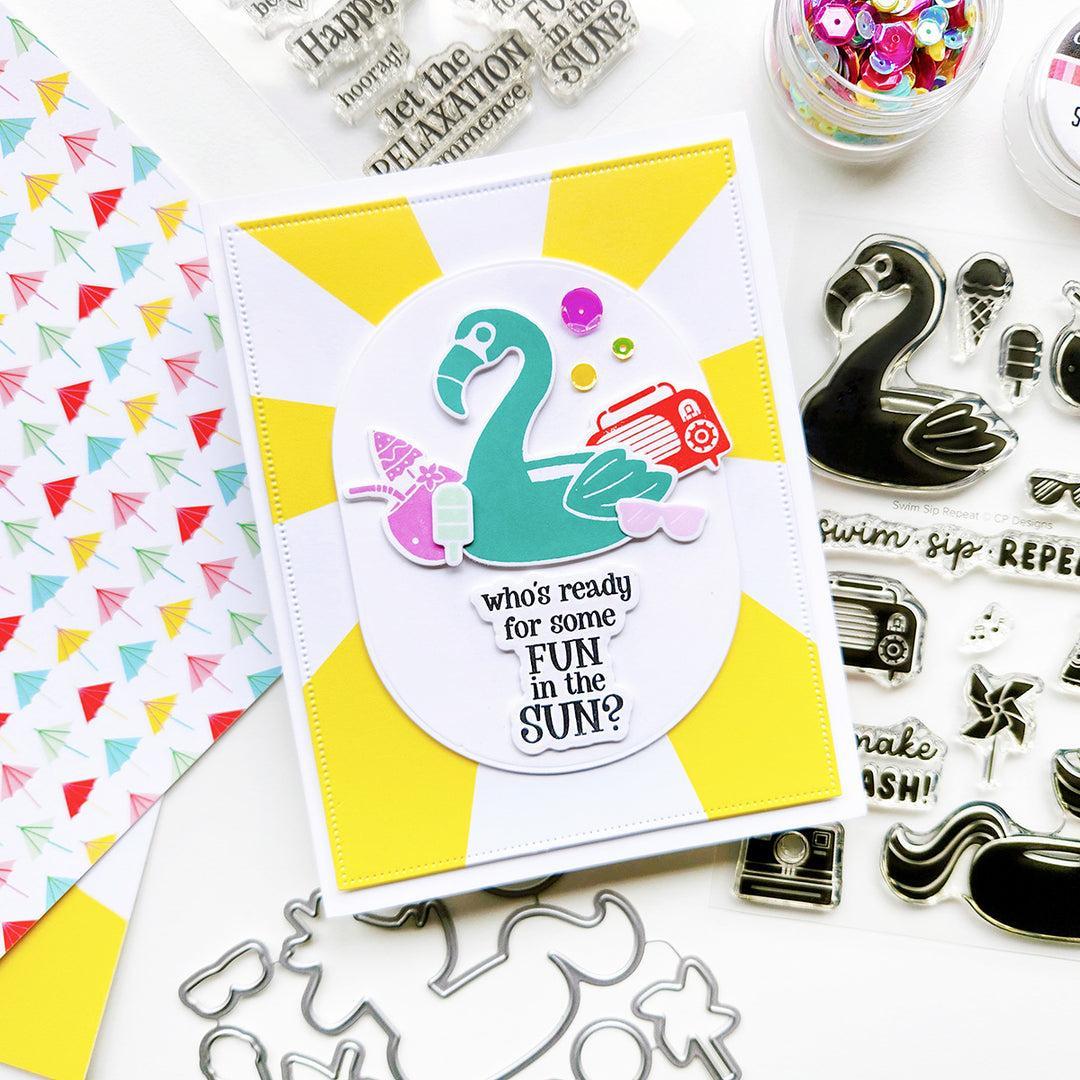Catherine Pooler Designs - Clear Stamps - Sunny Birthday Sentiments-ScrapbookPal