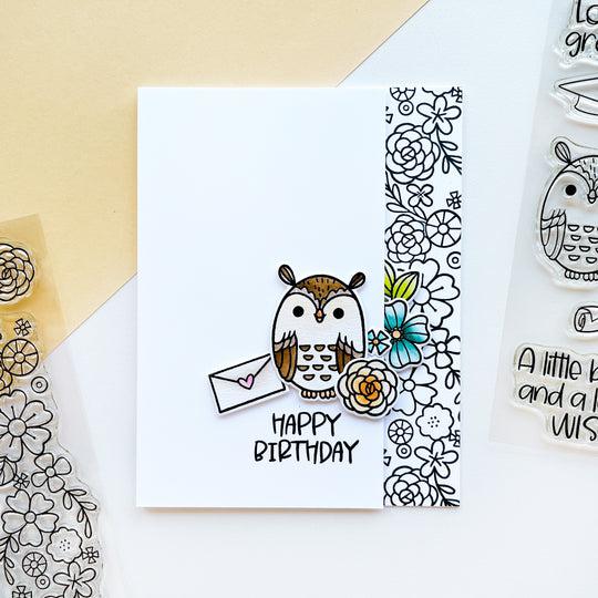 Catherine Pooler Designs - Clear Stamps - Who's Hoo-ScrapbookPal