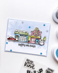 Catherine Pooler Designs - Clear Stamps - Winter On Main Street-ScrapbookPal