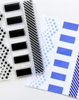 Catherine Pooler Designs - Clear Stamps - Yay Stripes-ScrapbookPal