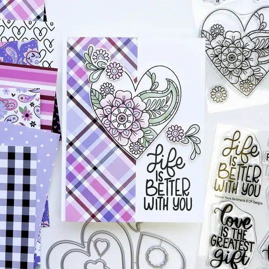 Catherine Pooler Designs - Clear Stamps - Yours Truly-ScrapbookPal