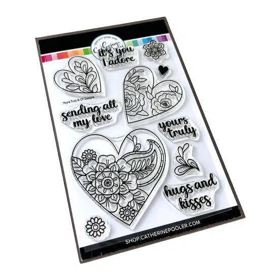 Catherine Pooler Designs - Clear Stamps - Yours Truly-ScrapbookPal