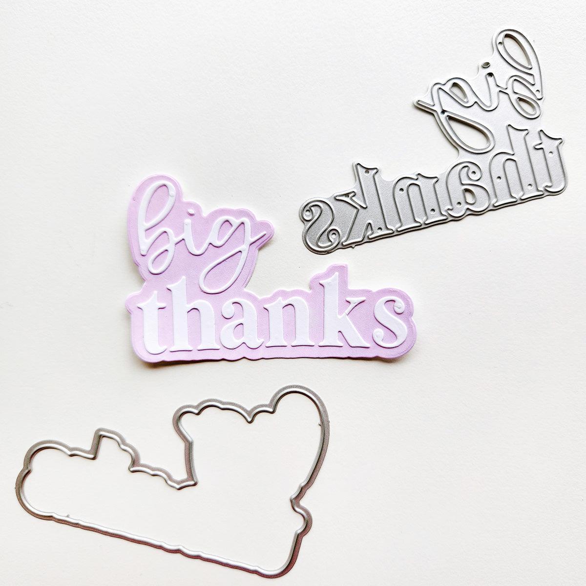 Catherine Pooler Designs - Dies - Big Thanks-ScrapbookPal