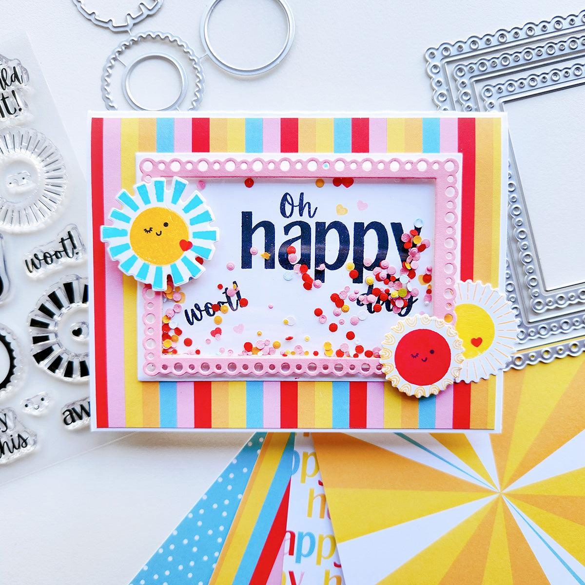 Catherine Pooler Designs - Dies - Bubbly Signature Layers-ScrapbookPal