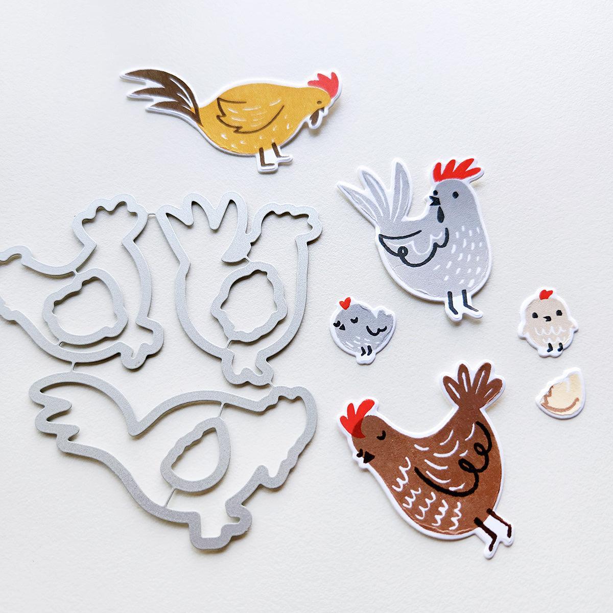 Catherine Pooler Designs - Dies - Chicken In-ScrapbookPal