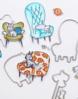 Catherine Pooler Designs - Dies - Cozy Pets-ScrapbookPal