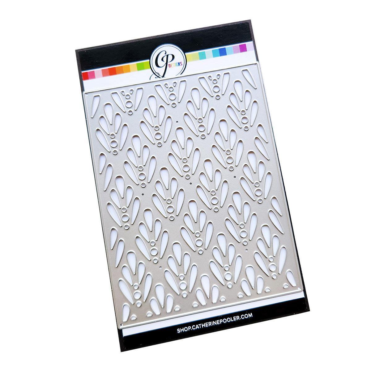 Catherine Pooler Designs - Dies - Deco Flourishes Cover Plate-ScrapbookPal