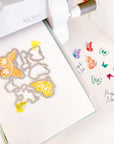 Catherine Pooler Designs - Dies - Flutters & Thanks-ScrapbookPal