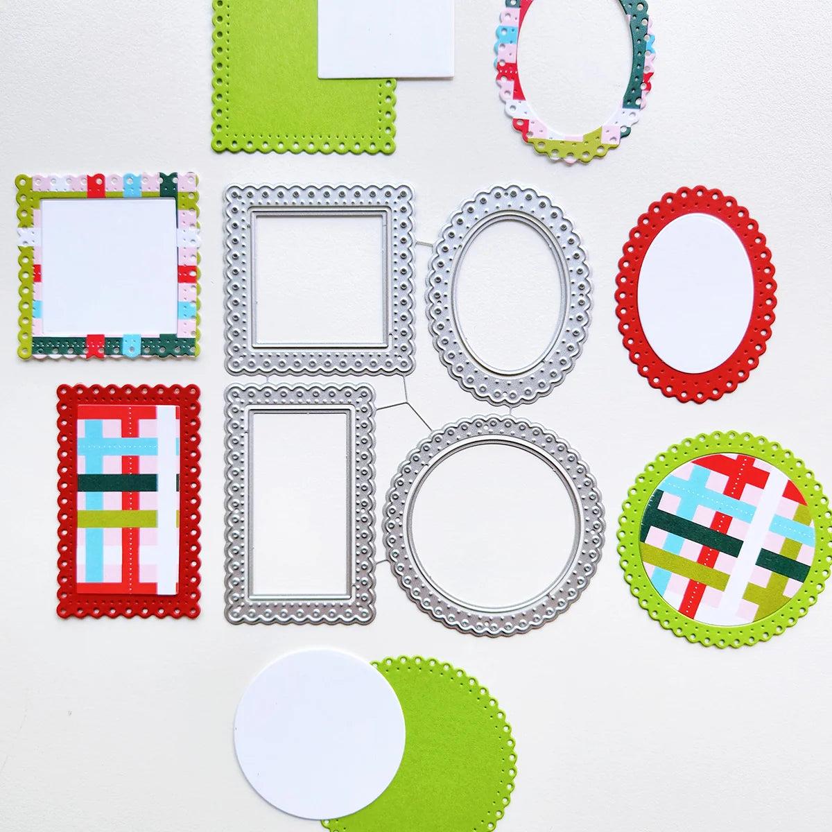 Catherine Pooler Designs - Dies - Frilly Frames-ScrapbookPal