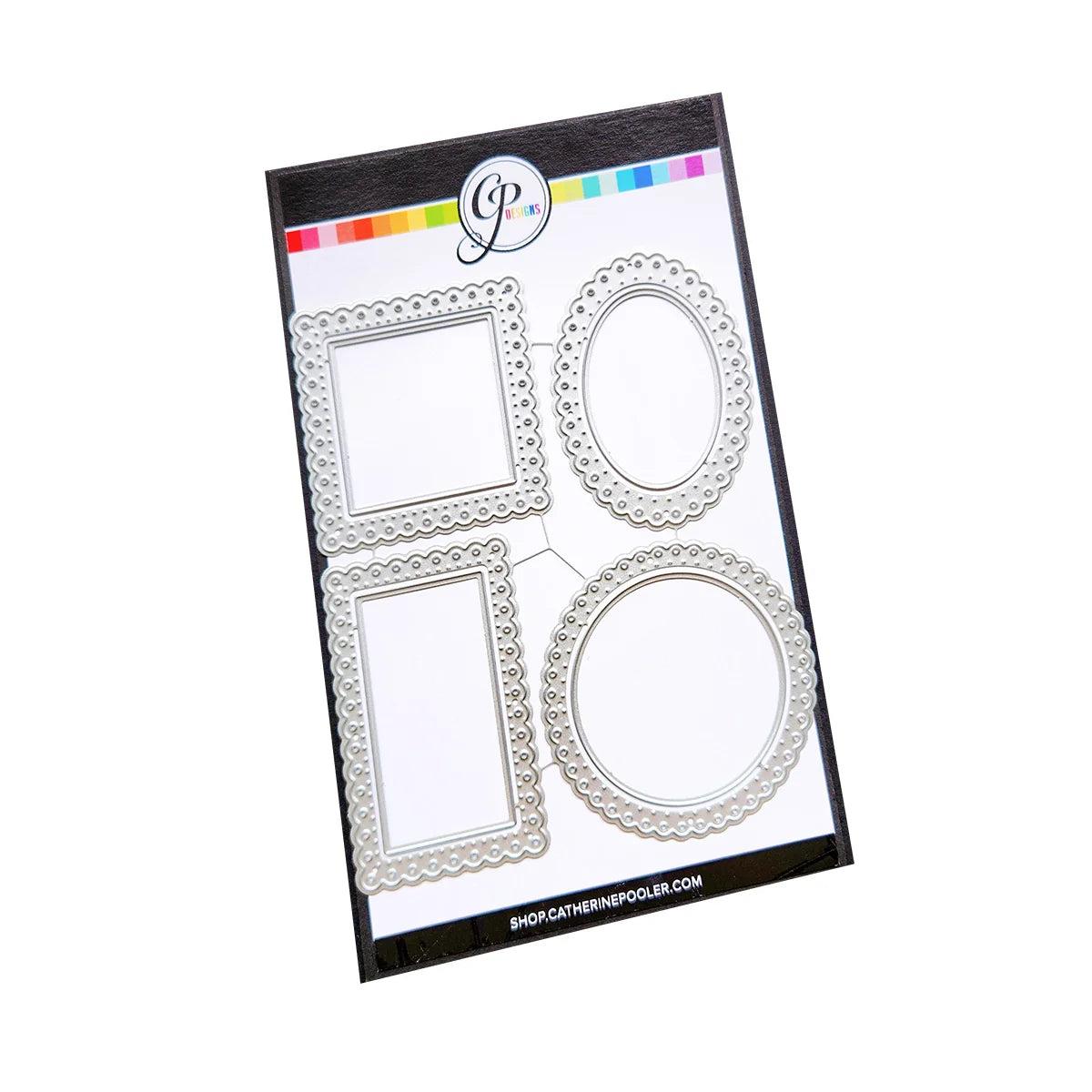 Catherine Pooler Designs - Dies - Frilly Frames-ScrapbookPal