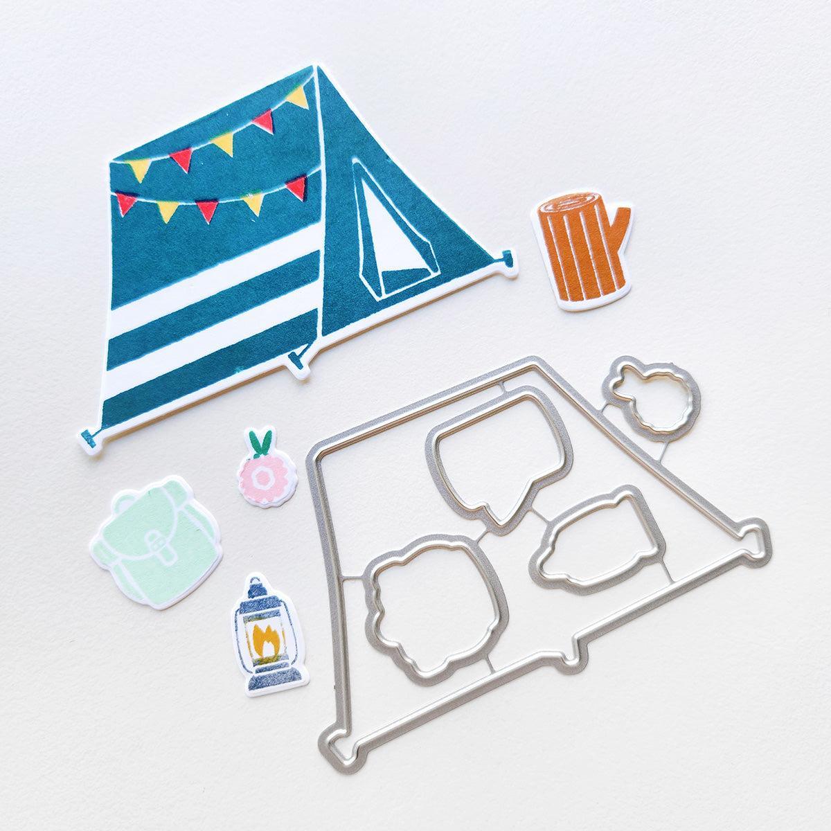 Catherine Pooler Designs - Dies - Gone Camping-ScrapbookPal