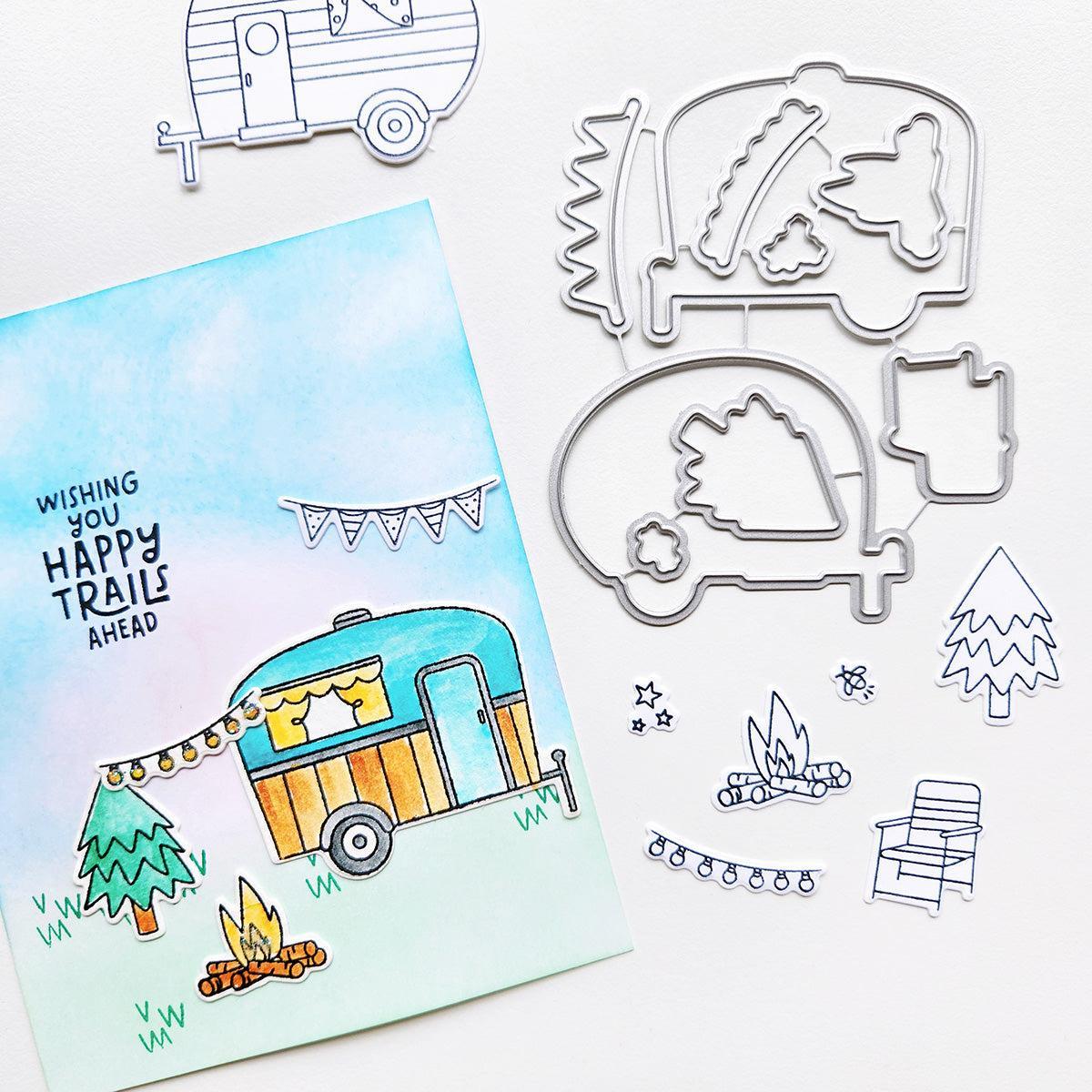 Catherine Pooler Designs - Dies - Happy Trail-ers-ScrapbookPal