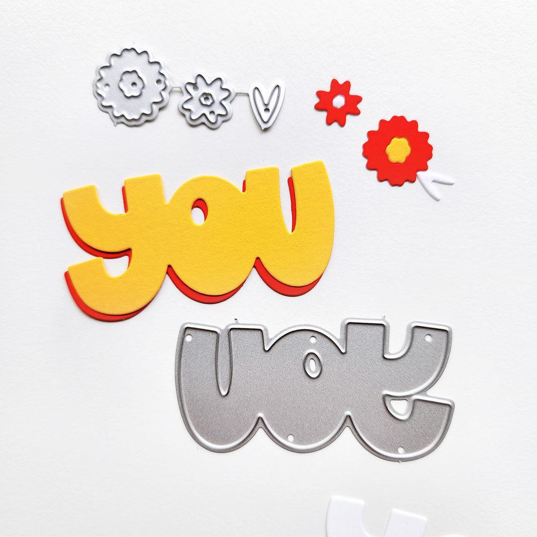 Catherine Pooler Designs - Dies - Just You Word-ScrapbookPal
