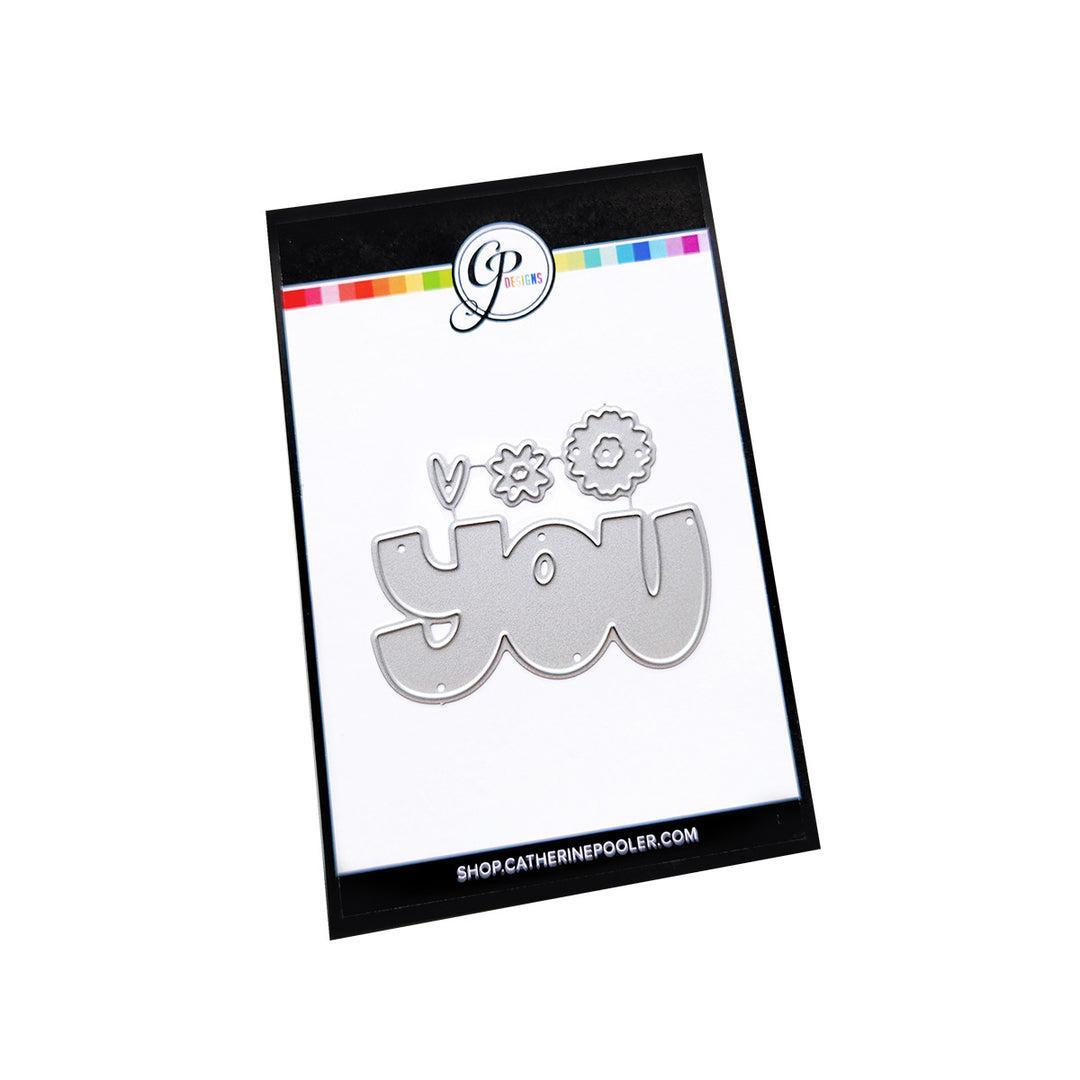 Catherine Pooler Designs - Dies - Just You Word-ScrapbookPal