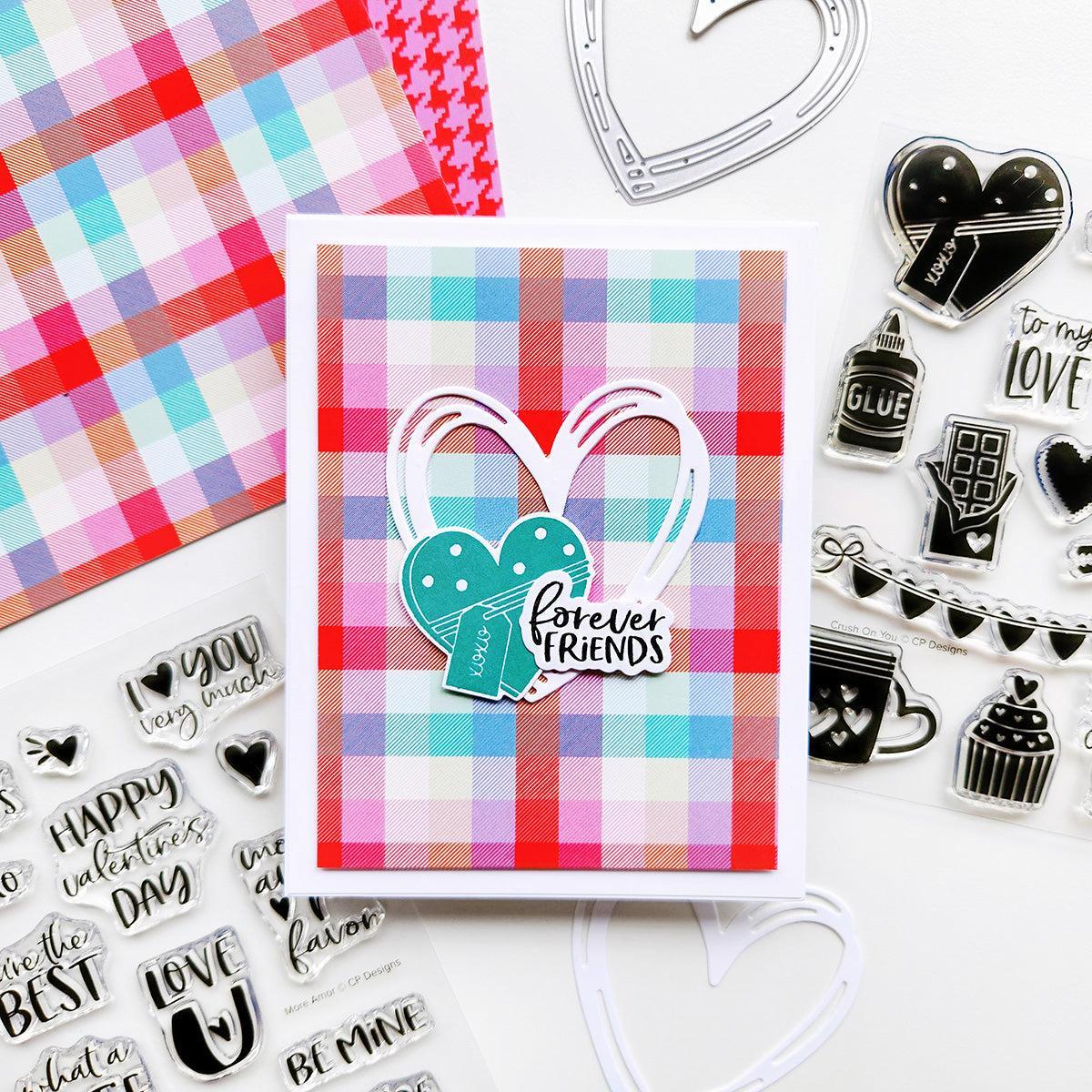 Catherine Pooler Designs - Clear Stamps - More Amor Sentiments-ScrapbookPal