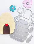 Catherine Pooler Designs - Dies - Oh Bee Hive-ScrapbookPal