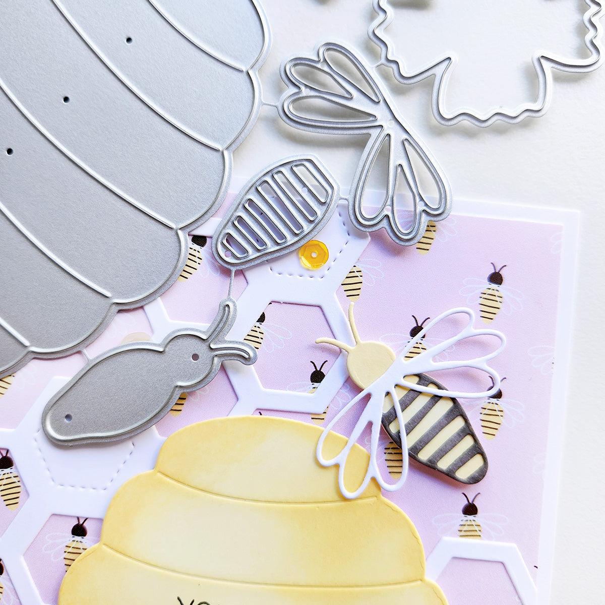 Catherine Pooler Designs - Dies - Oh Bee Hive-ScrapbookPal