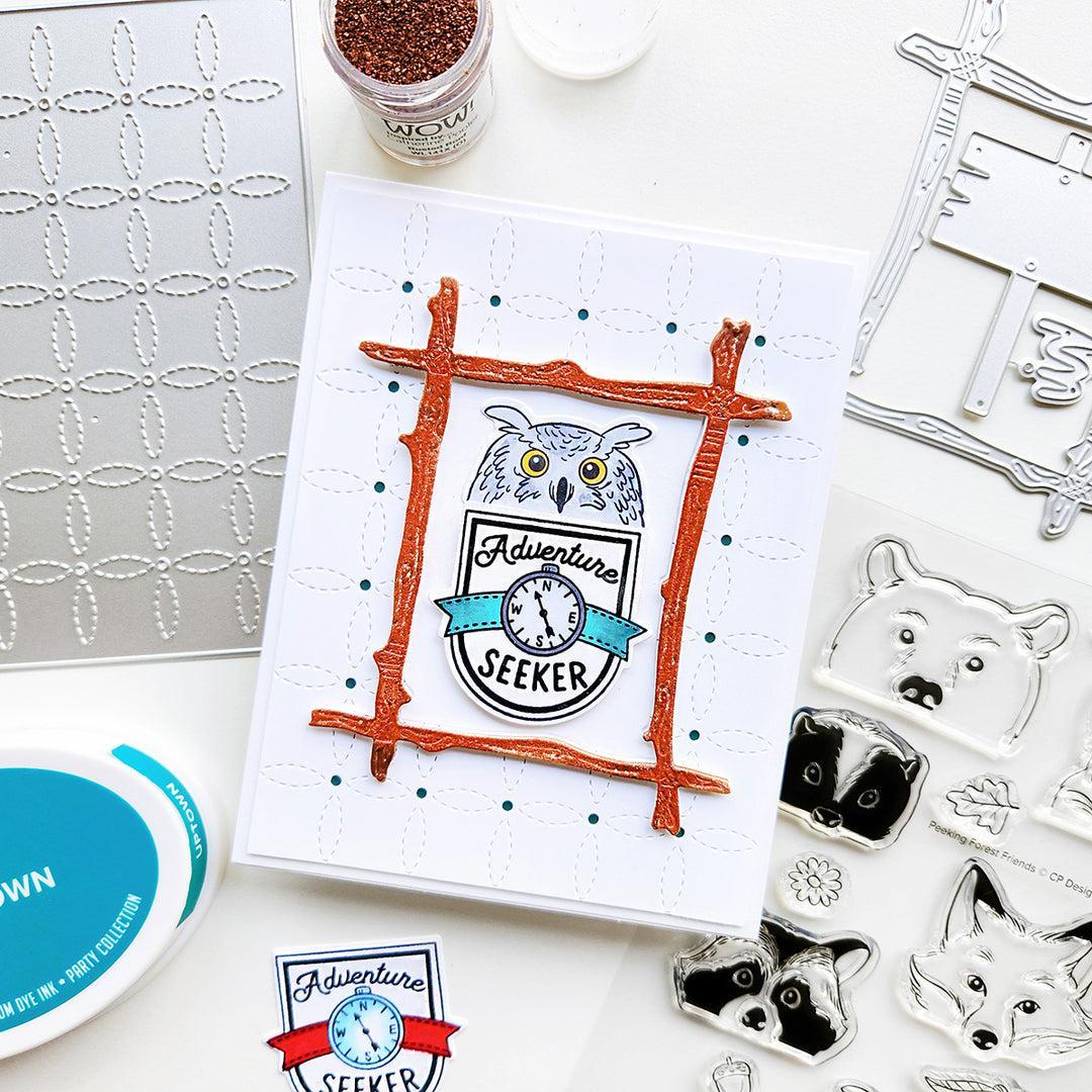 Catherine Pooler Designs - Clear Stamps - Peeking Forest Friends-ScrapbookPal