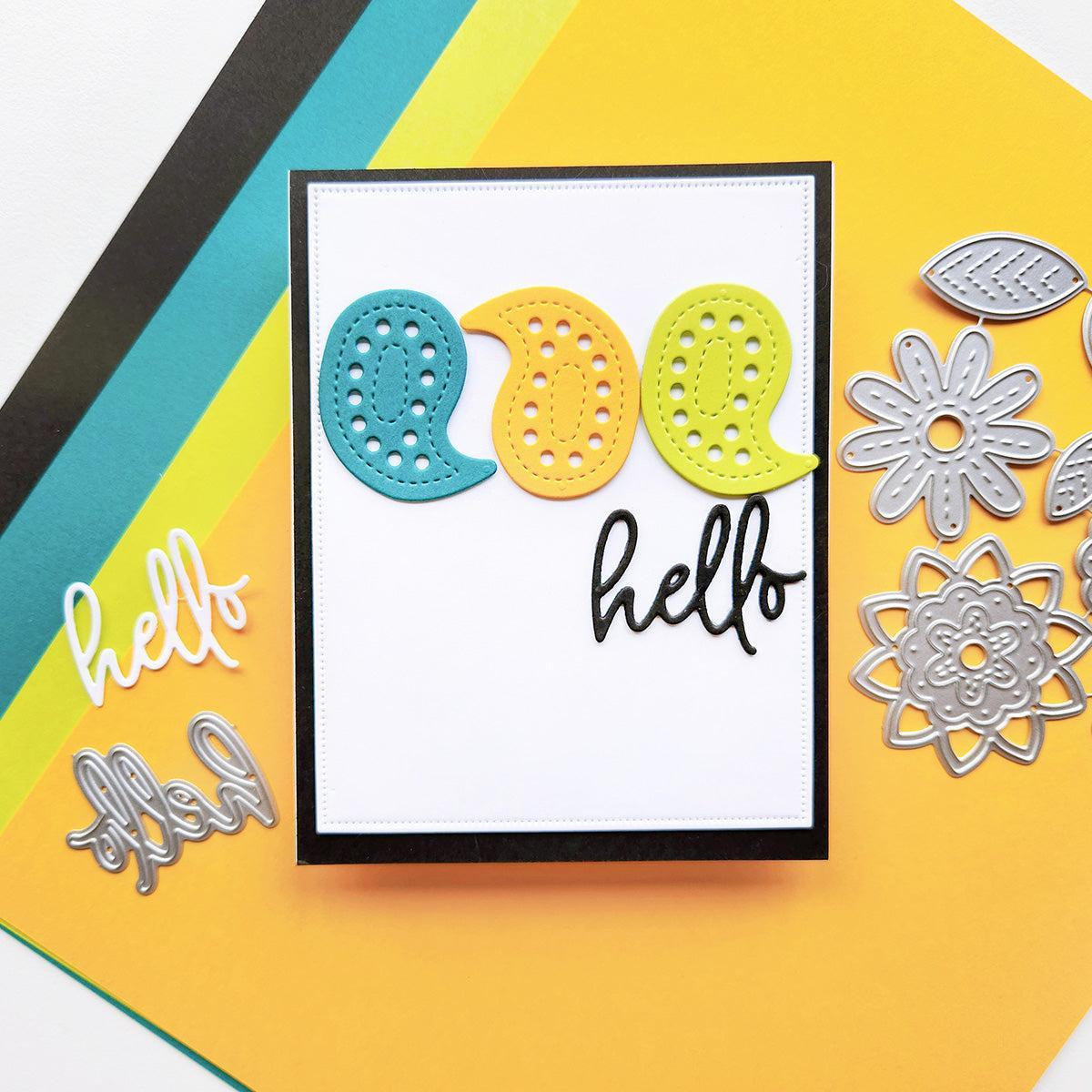 Catherine Pooler Designs - Dies - Petals &amp; Paisley-ScrapbookPal