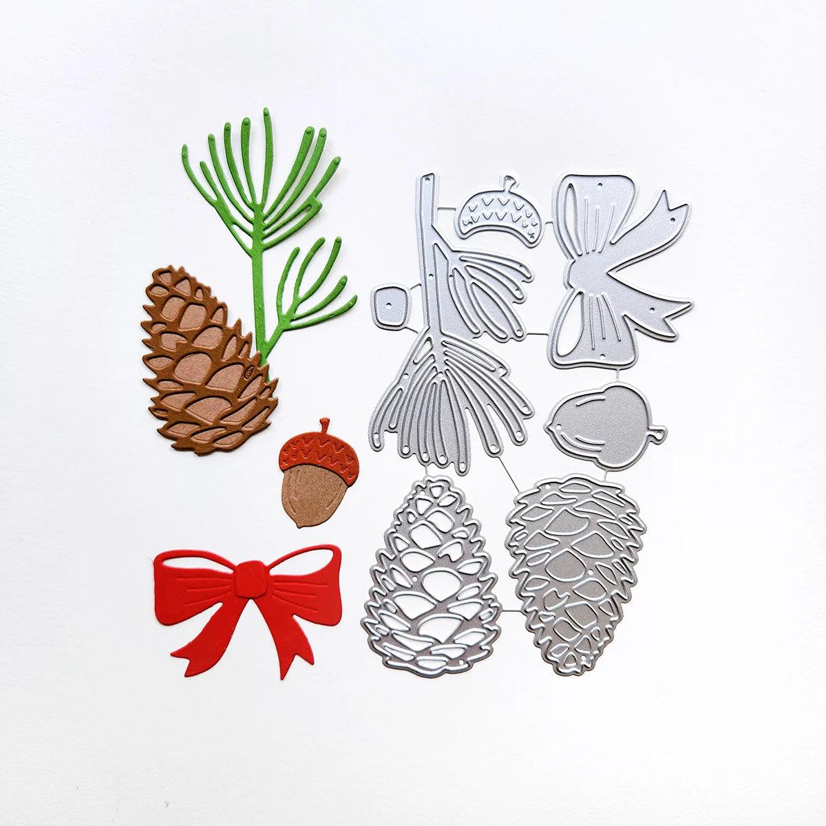 Catherine Pooler Designs - Dies - Pinecone & Pine-ScrapbookPal