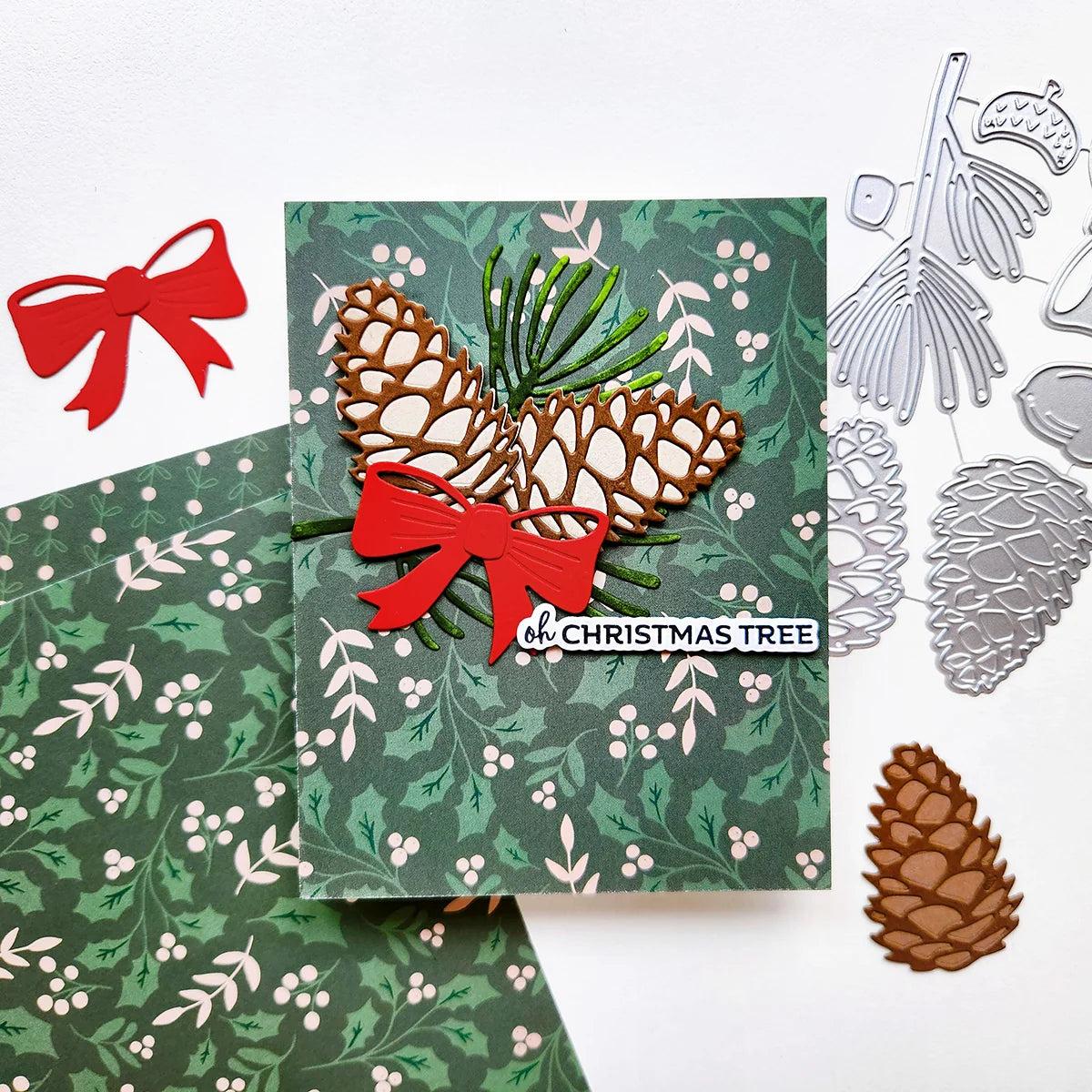 Catherine Pooler Designs - Dies - Pinecone & Pine-ScrapbookPal