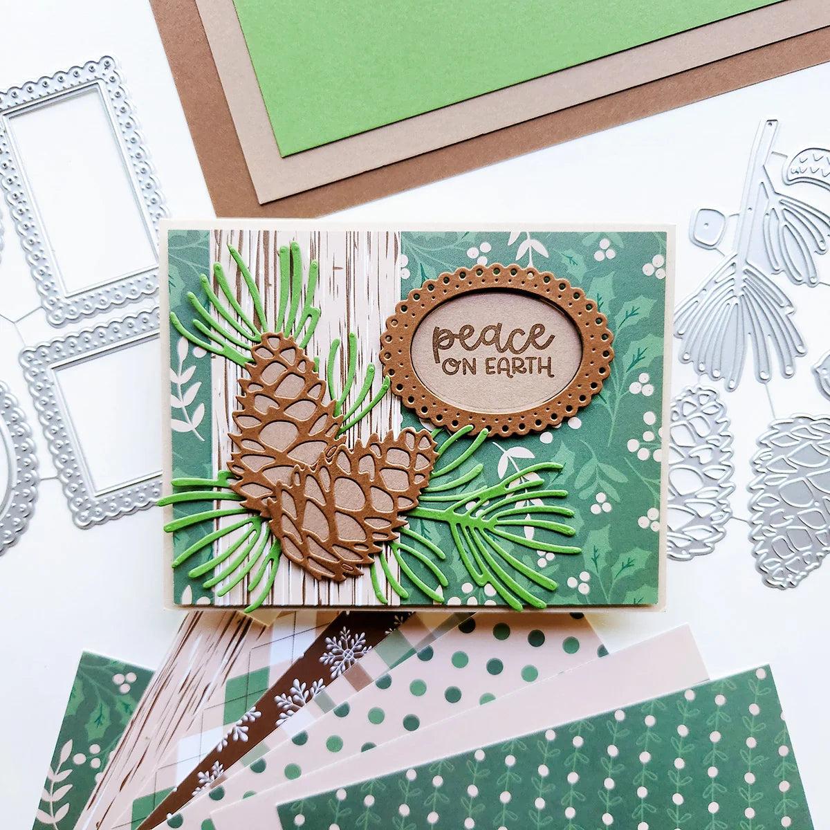 Catherine Pooler Designs - Dies - Pinecone & Pine-ScrapbookPal
