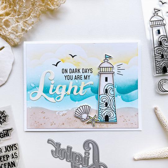 Catherine Pooler Designs - Dies - Scenic Lighthouses-ScrapbookPal