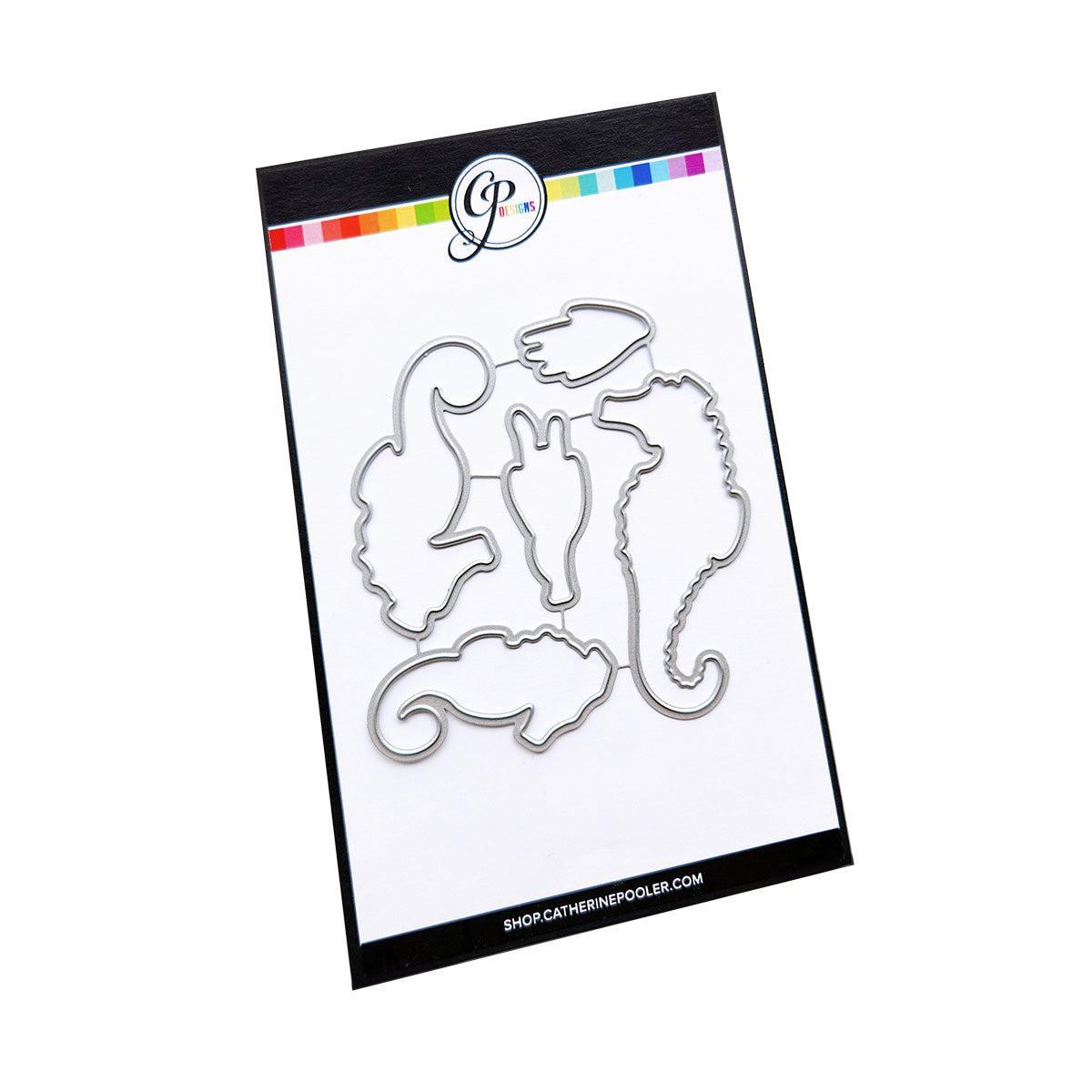 Catherine Pooler Designs - Dies - Seahorses on Parade-ScrapbookPal