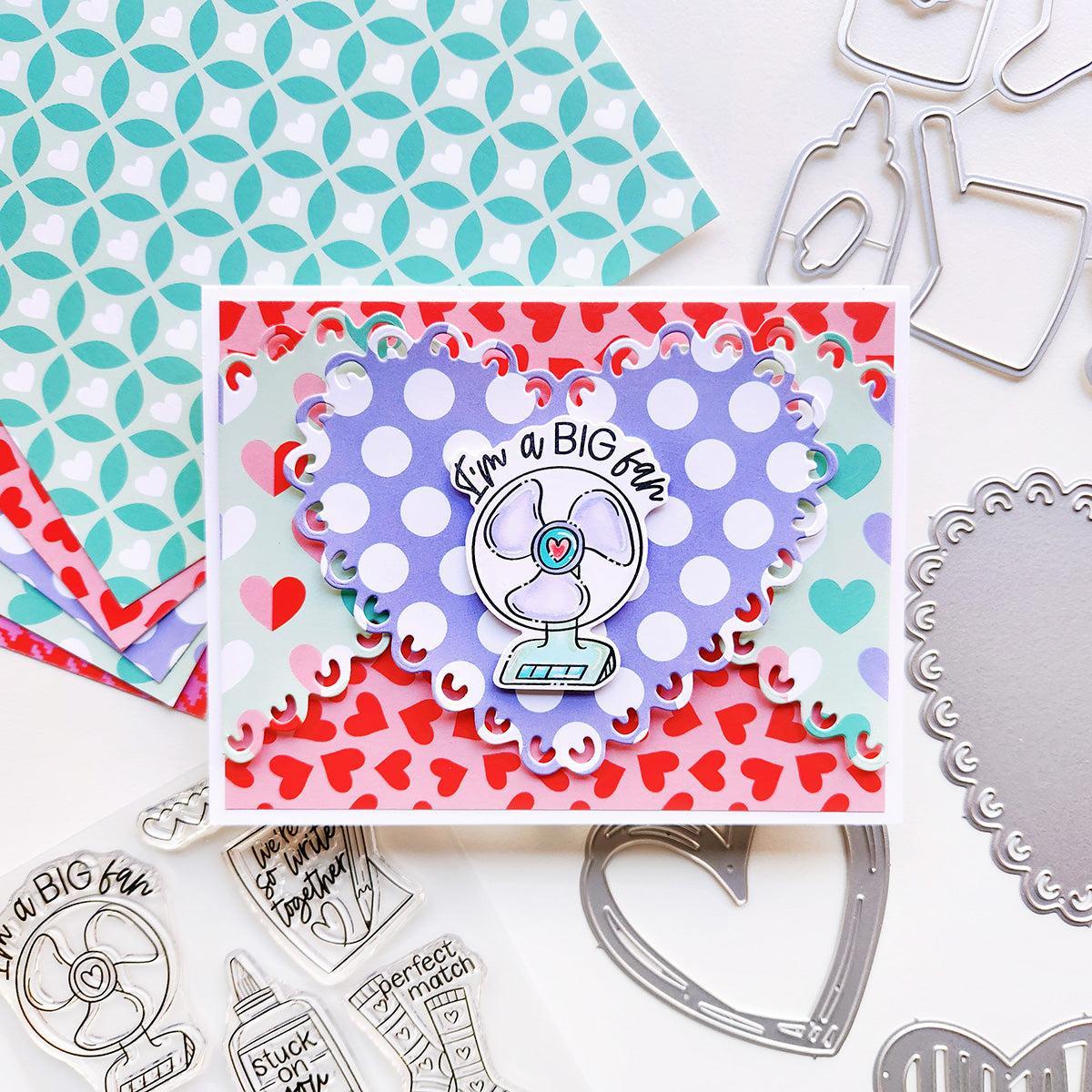 Catherine Pooler Designs - Dies - Stack of Hearts-ScrapbookPal