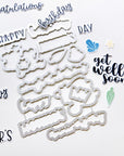 Catherine Pooler Designs - Dies - Stated Simply Sentiments-ScrapbookPal