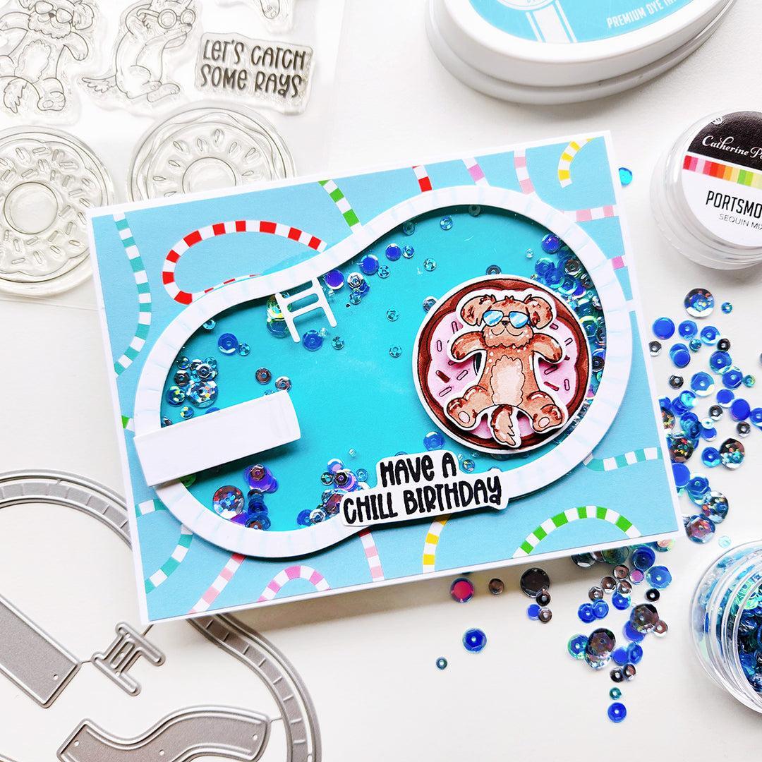 Catherine Pooler Designs - Dies - Take a Dip Shaker-ScrapbookPal