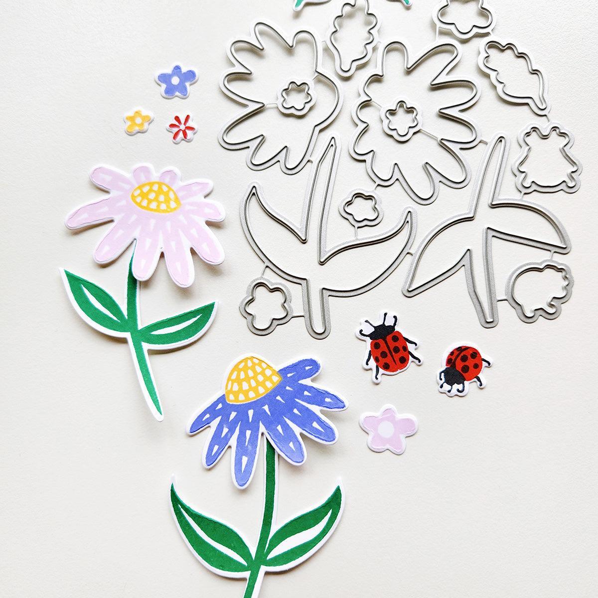 Catherine Pooler Designs - Dies - Wild Flowers-ScrapbookPal