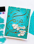 Catherine Pooler Designs - Hot Foil Plates - Hooray for Confetti