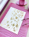 Catherine Pooler Designs - Hot Foil Plates - Swirling Leaves-ScrapbookPal