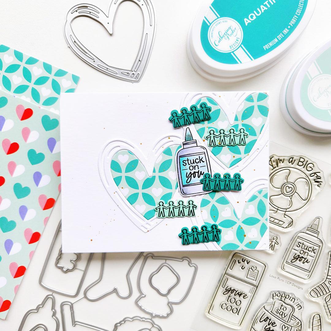 Catherine Pooler Designs - Layered Stencils - Love Stack-ScrapbookPal