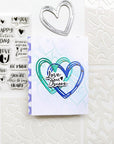 Catherine Pooler Designs - Layered Stencils - Love Stack-ScrapbookPal