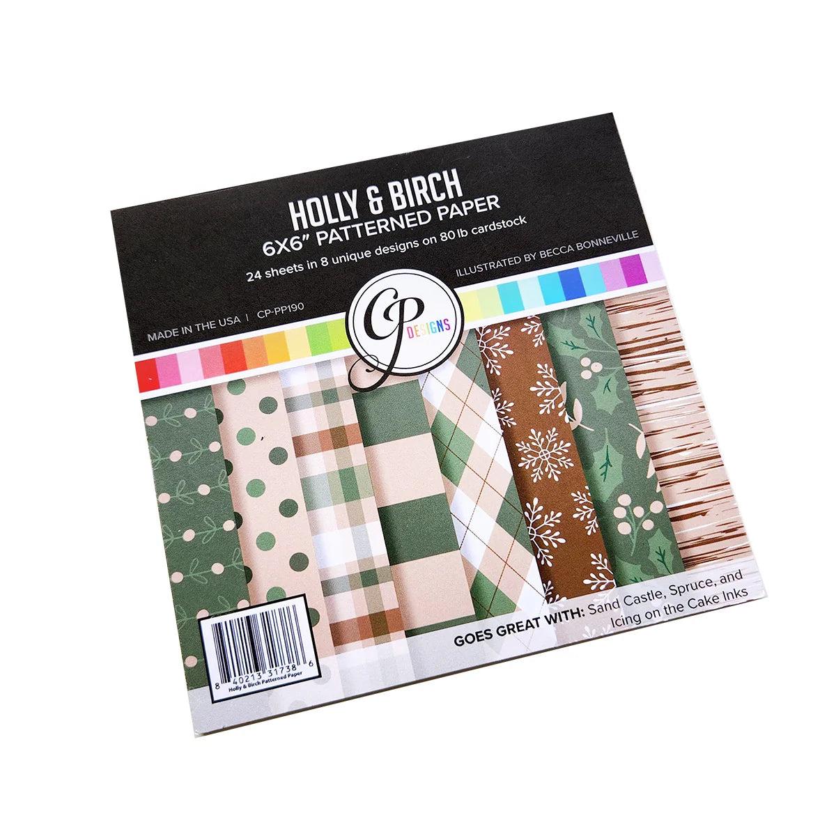 Catherine Pooler Designs - Patterned Paper - Holly & Birch-ScrapbookPal
