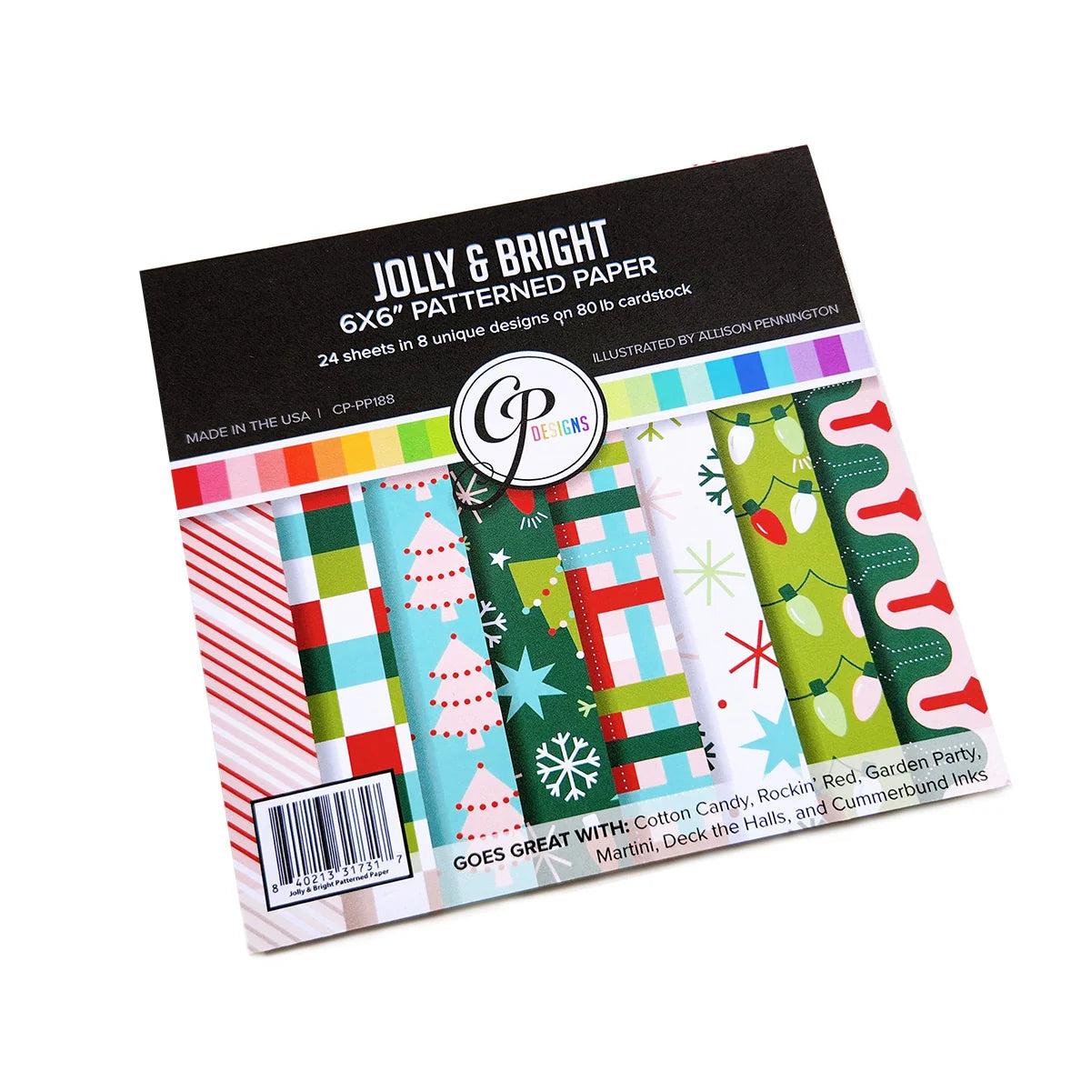 Catherine Pooler Designs - Patterned Paper - Jolly & Bright-ScrapbookPal