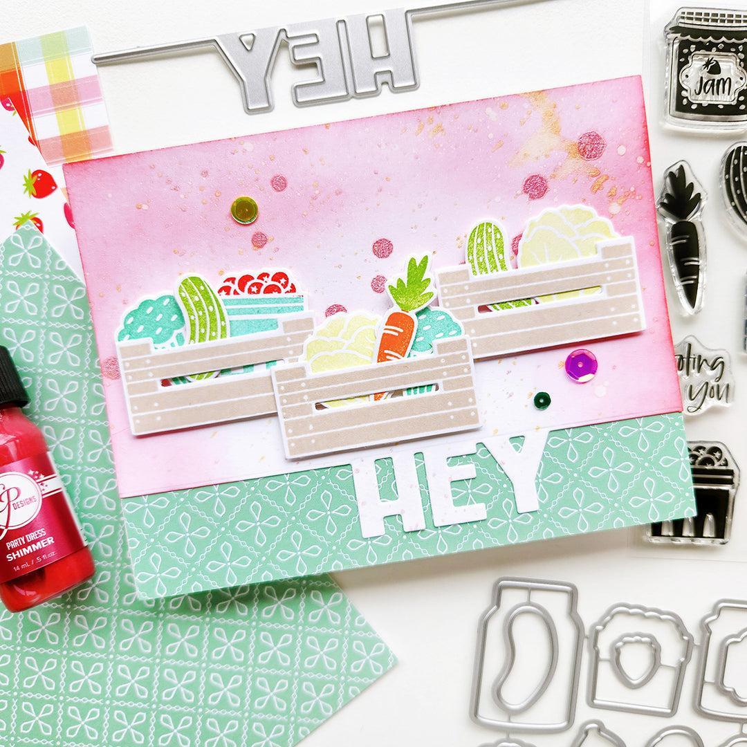 Catherine Pooler Designs - Shimmer Ink - Party Dress-ScrapbookPal