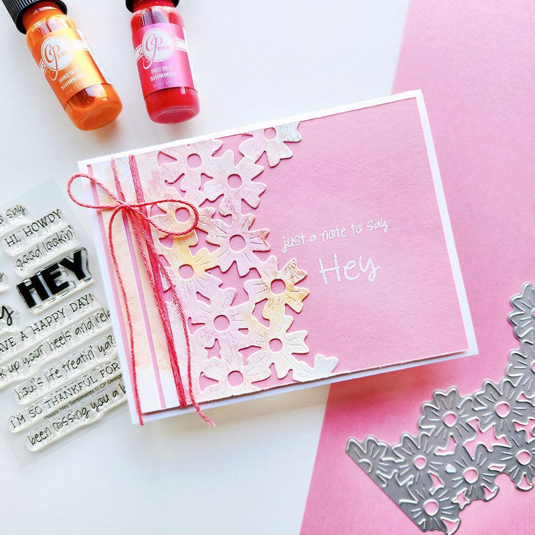 Catherine Pooler Designs - Shimmer Ink - Party Dress-ScrapbookPal