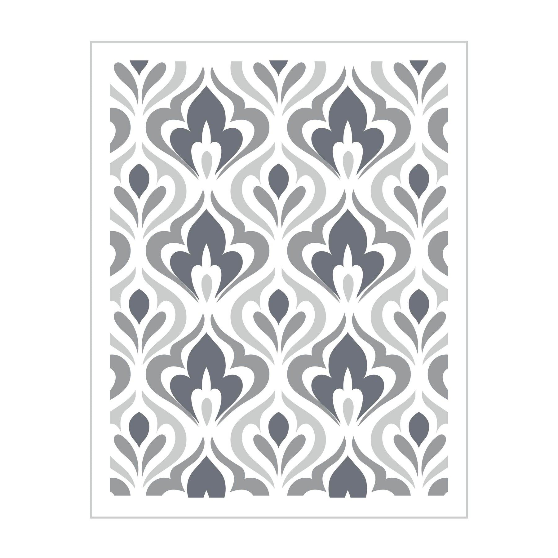 Catherine Pooler Designs - Stencils - Dreamy Damask-ScrapbookPal