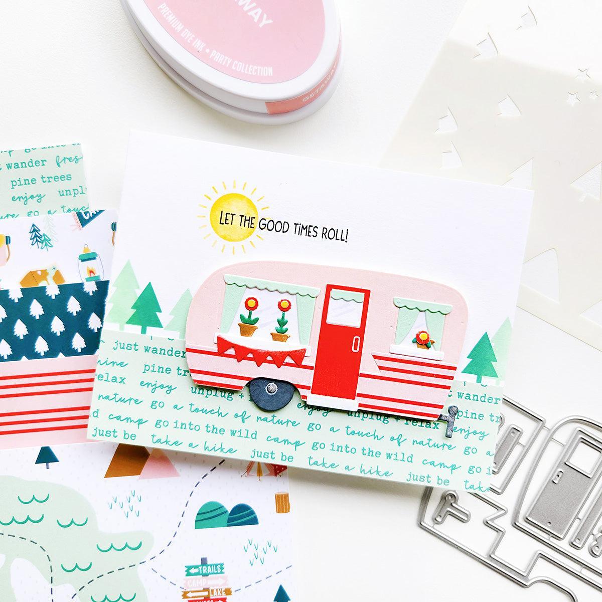 Catherine Pooler Designs - Stencils - Peak View-ScrapbookPal