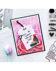 Catherine Pooler Designs - Stencils - Scribbled Hearts