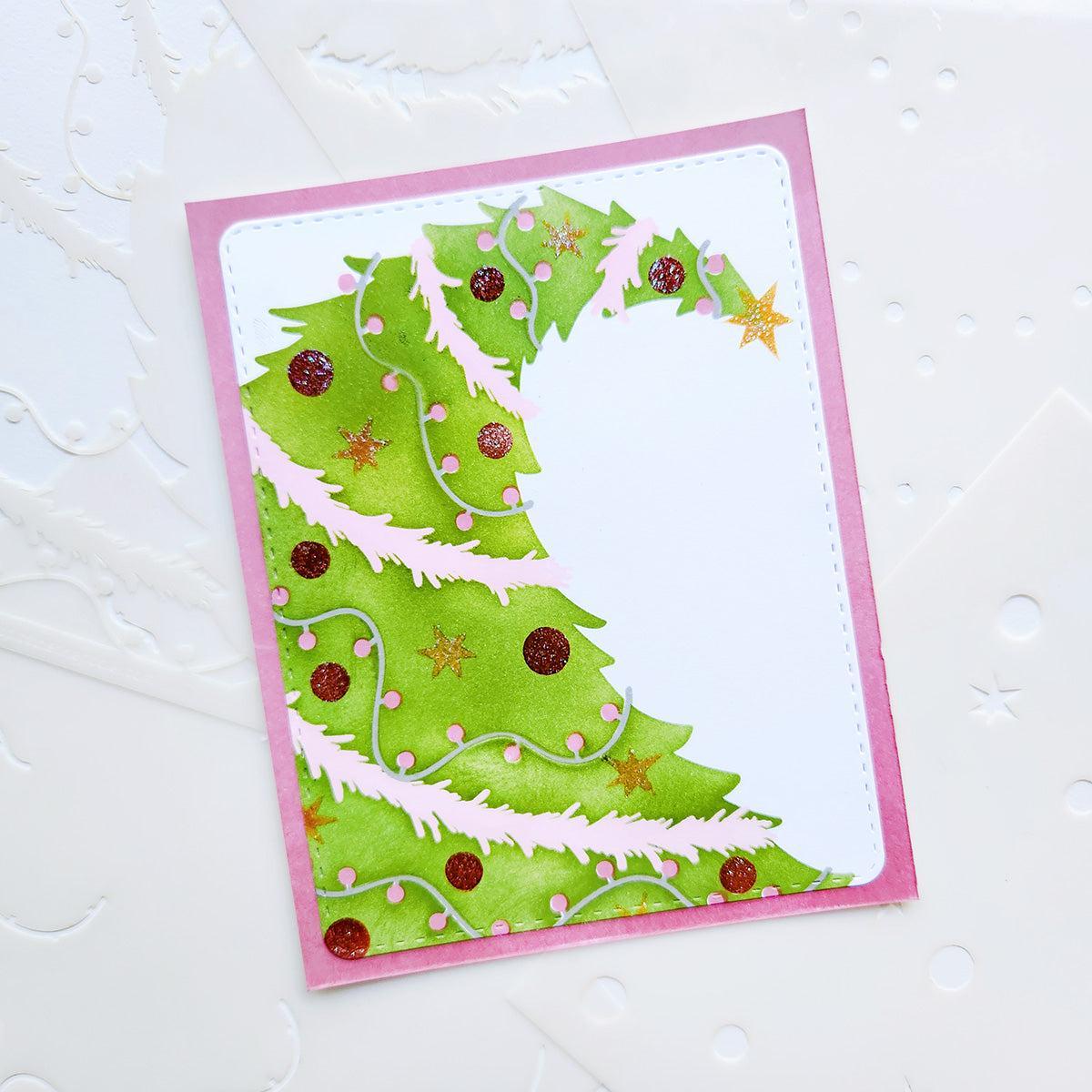 Catherine Pooler Designs - Stencils - Tipsy Tree-ScrapbookPal