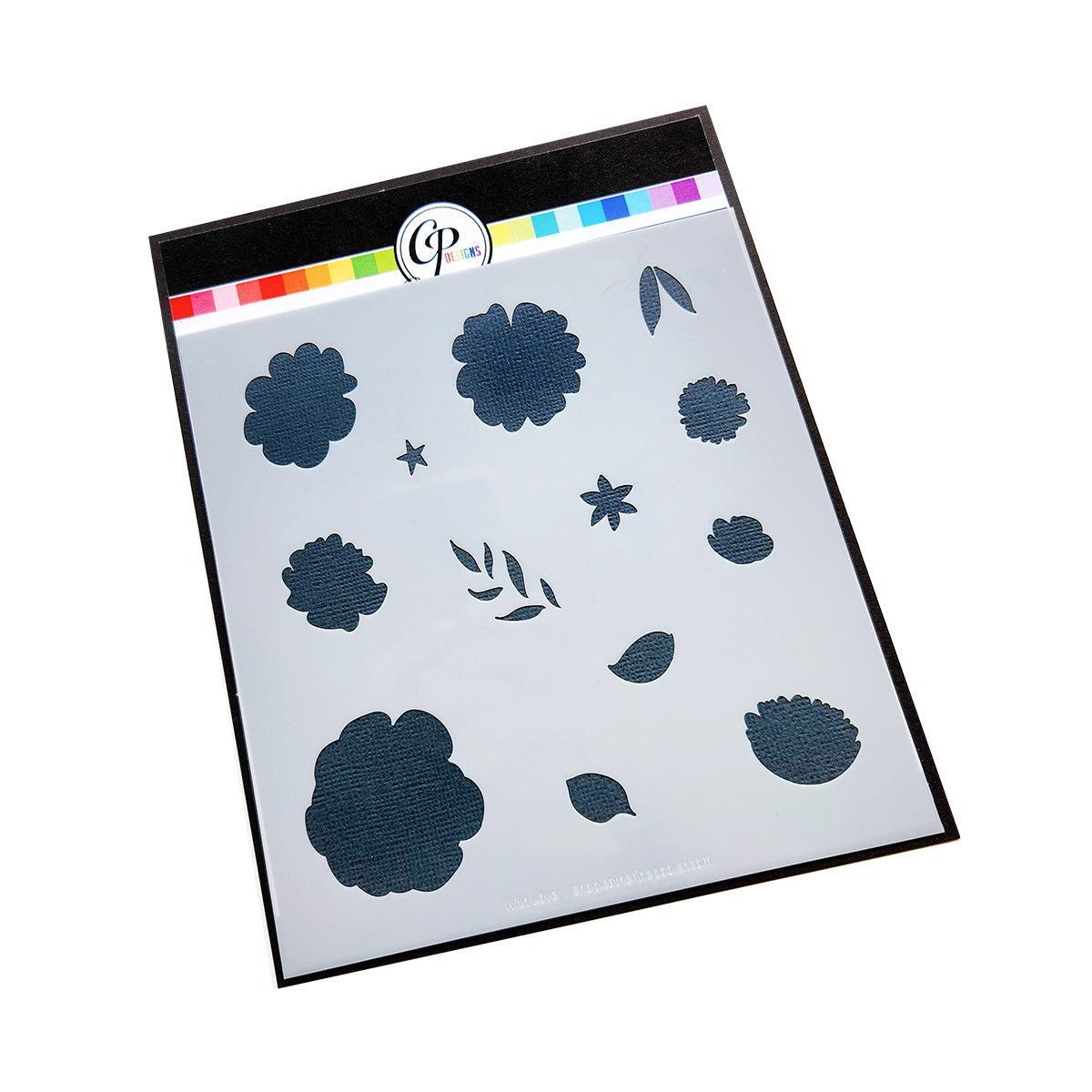 Catherine Pooler Designs - Stencils - With Love Floral-ScrapbookPal