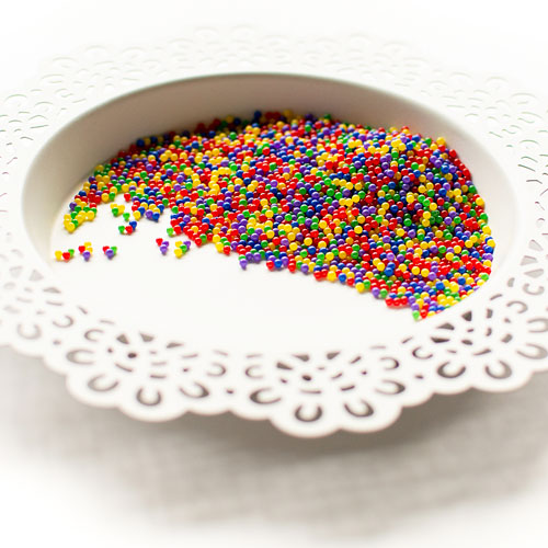 Pretty Pink Posh - Shaker Beads - Color Splash