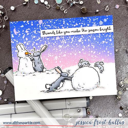Colorado Craft Company - Clear Stamps - Anita Jeram - Just Add Snow-ScrapbookPal